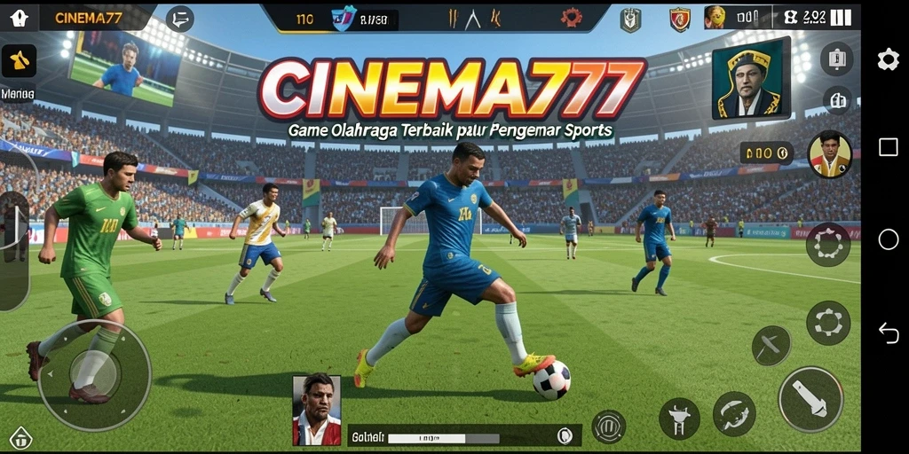 Tampilan gameplay CINEMA77 yang mendebarkan dalam kategori Sports.