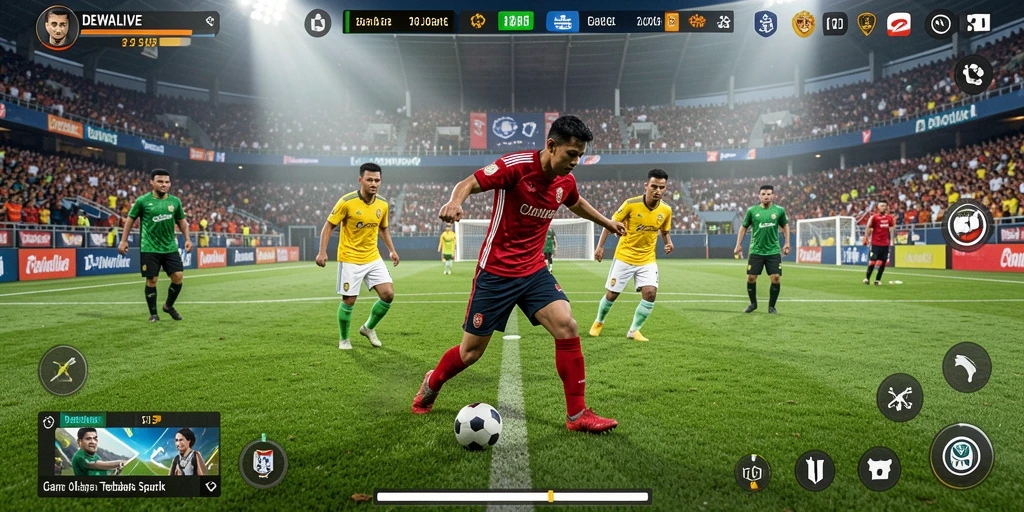 Gameplay seru dari DEWALIVE yang menantang pemain.