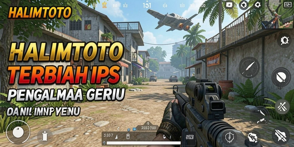 Gameplay mendebarkan dengan grafis menarik di HALIMTOTO.