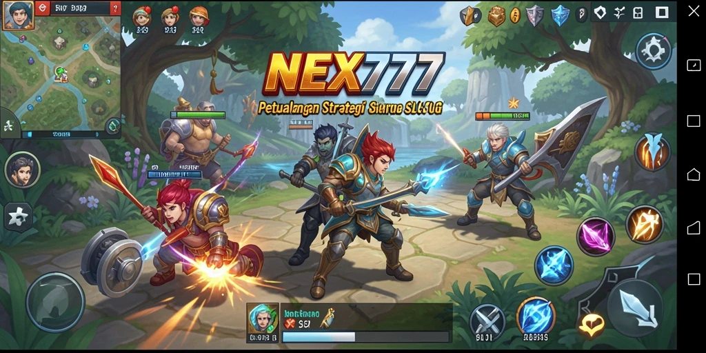Gambaran dari gameplay NEX777 yang mendebarkan dan penuh strategi.