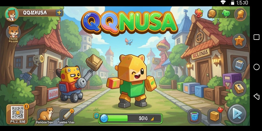 Screenshot gameplay QQNUSA yang menunjukkan tantangan puzzle yang menarik.