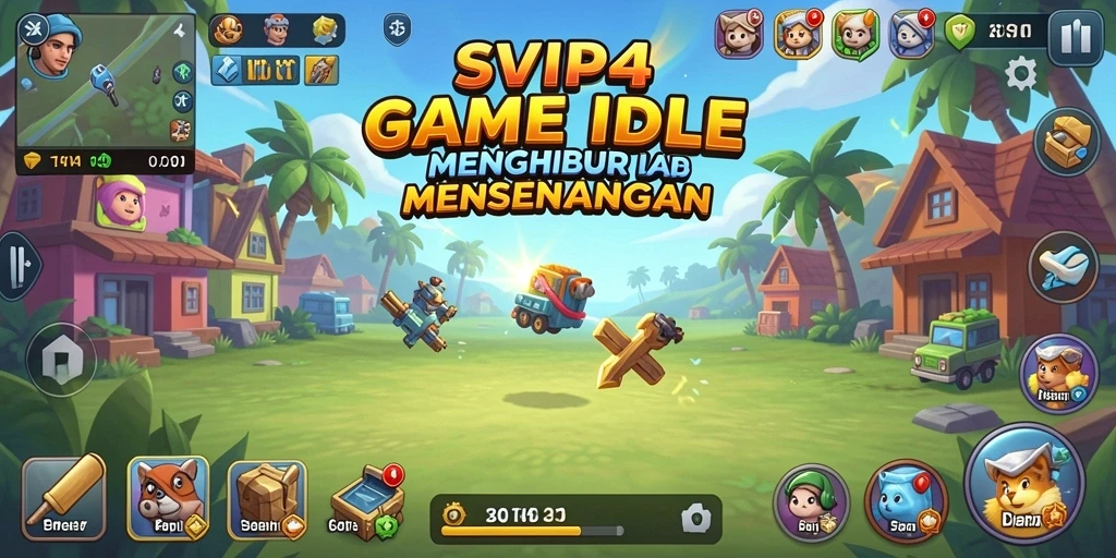 Tampilan utama gameplay SVIP4 yang menarik dan menyenangkan.
